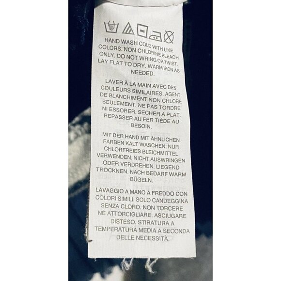 J Crew Sweater Womens Medium Gray Sweatshirt Accordion Pleat Hem Cropped Boho - Picture 8 of 10